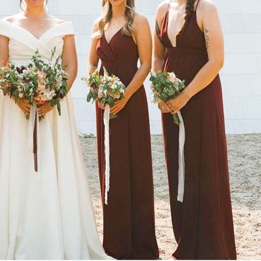 Long Burgundy Dress from Park & Fifth